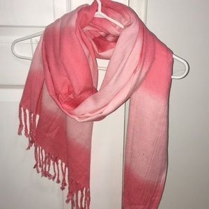 Pink scarf